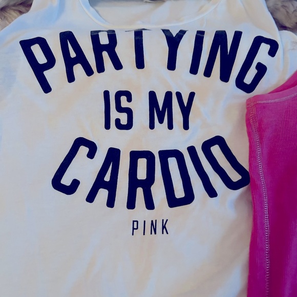 Pink by Victoria Secret tank tops used but good - Picture 3 of 7